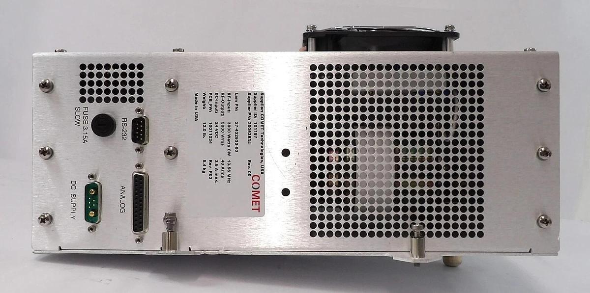 Used Comet Technologies 20063534 RF Match Lam Research 27-432930-00 Working Spare