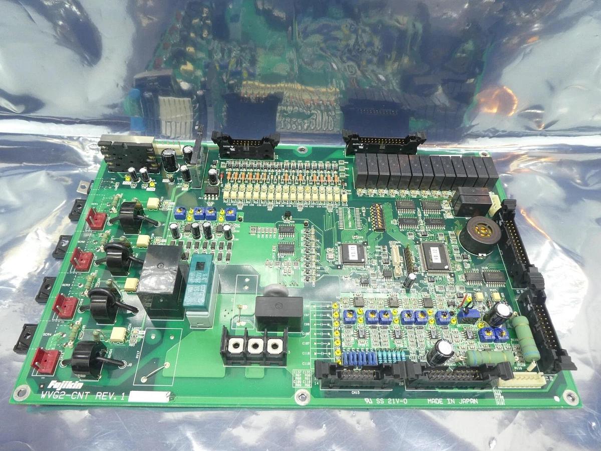 Used Fujikin WVG2-CNT Water Vapor Generator Control PCB Rev. 1 Working Surplus