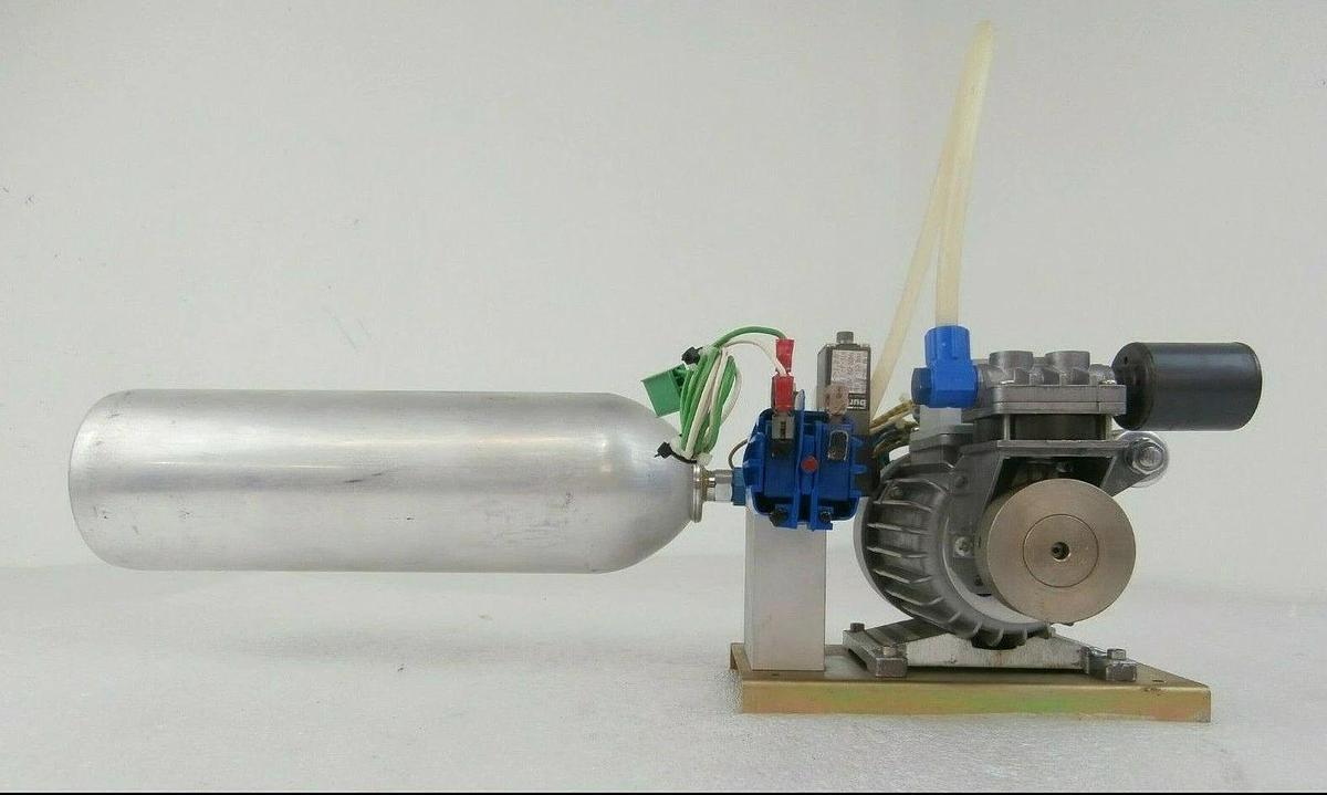 Used KNF Neuberger PJ 4144-NPK 09 Diaphragm Pump Assembly Gefeg Neckar 7130-2AL-RLT