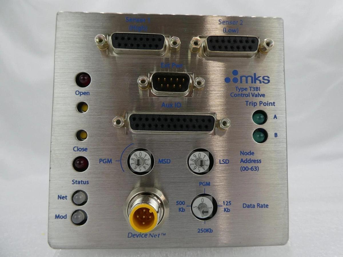 Used MKS Instruments T3BIA-69436 Exhaust Valve Controller Working Surplus