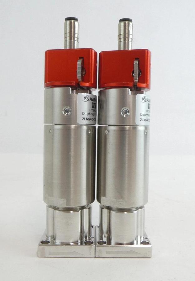 Used Ham-Let 2LNS4C-CM2-HB Hybrid Diaphragm Valve Reseller Lot of 6 Working