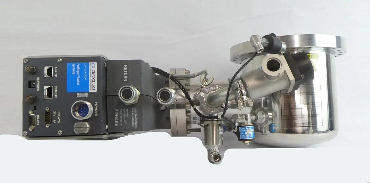 Used CTI-Cryogenics 8116030G001 FastRegen Control On-Board Cryopump Tested Working
