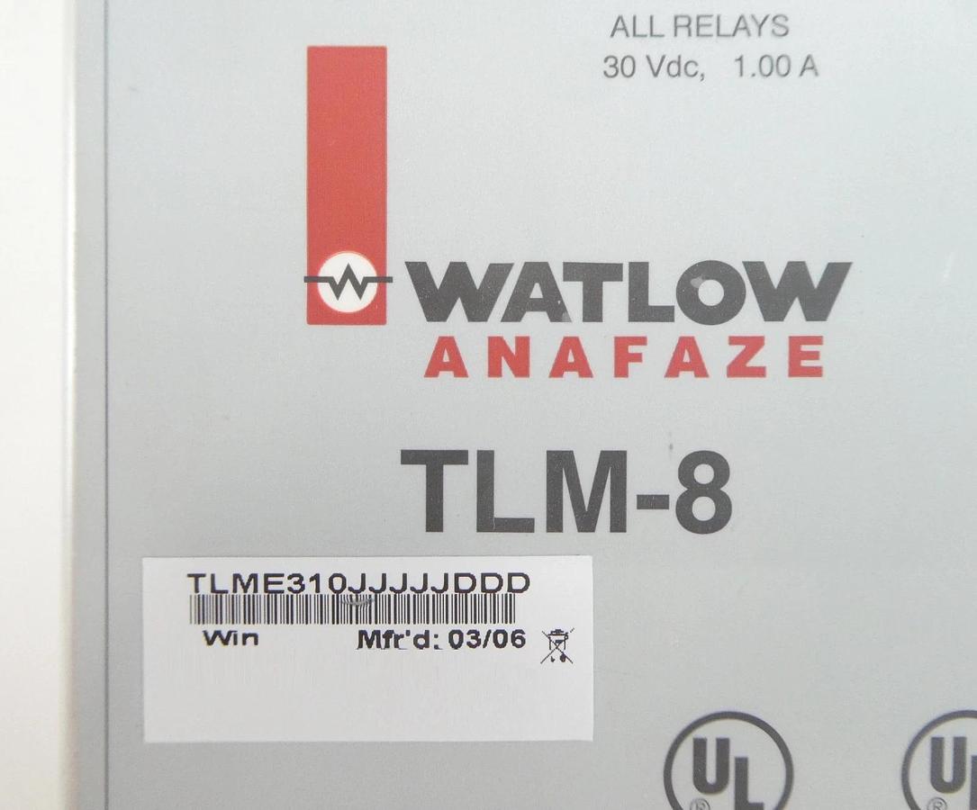 Used Watlow Anafaze TLME310JJJJJDDD Thermal Limit Monitor Working