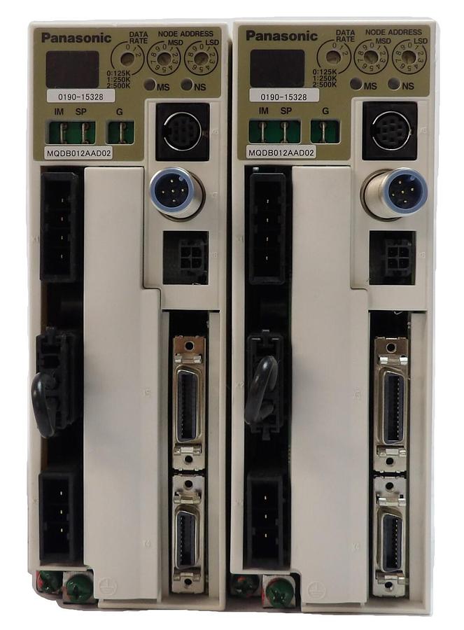 Used Panasonic MQDB012AAD02 Drive AMAT 0190-15328 Reseller Lot of 2 Working