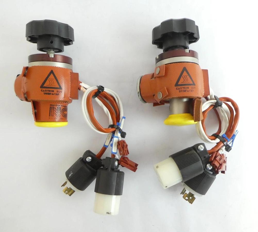 Used Nor-Cal Products 279875 Isolation Valve with Heater Jacket Lot of 4 Working