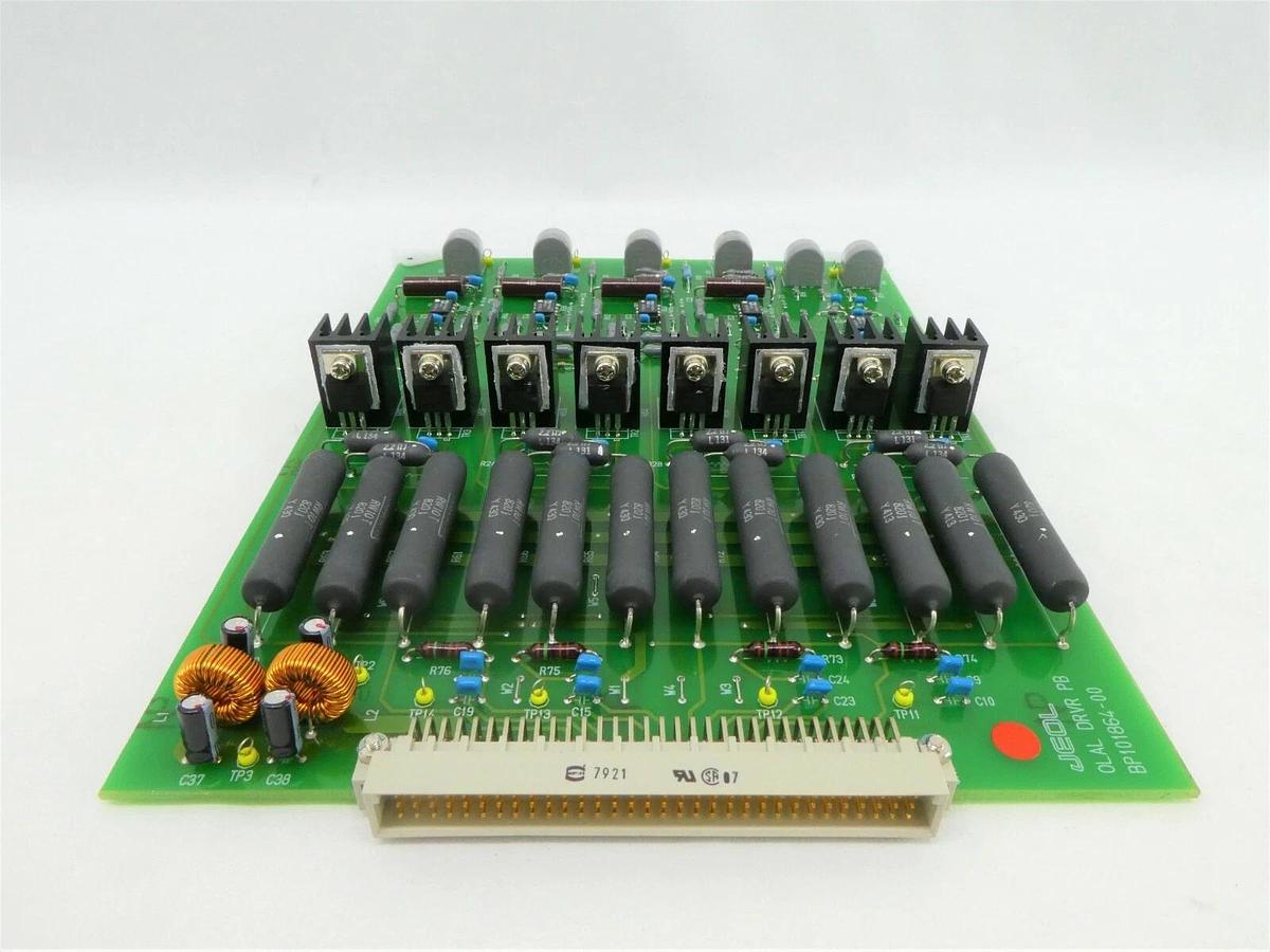 Used JEOL BP101864-00 Driver PCB Card OLAL DRVR PB JWS-7555S SEM Working Spare