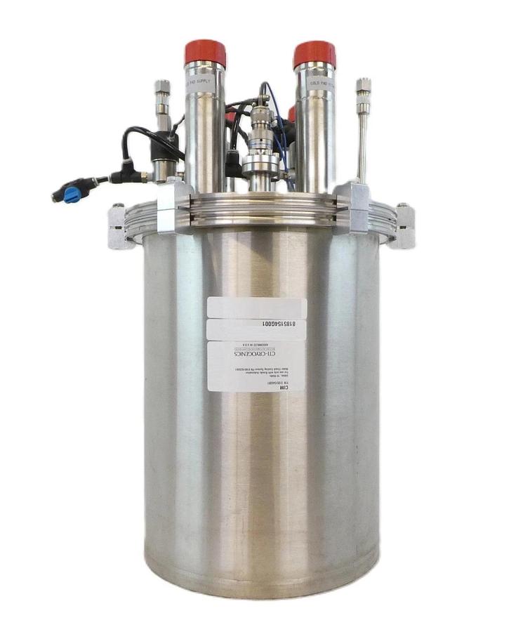 Used CTI-Cryogenics 8185154G001 CIM Brooks Wafer Chuck Cooling System Working Surplus