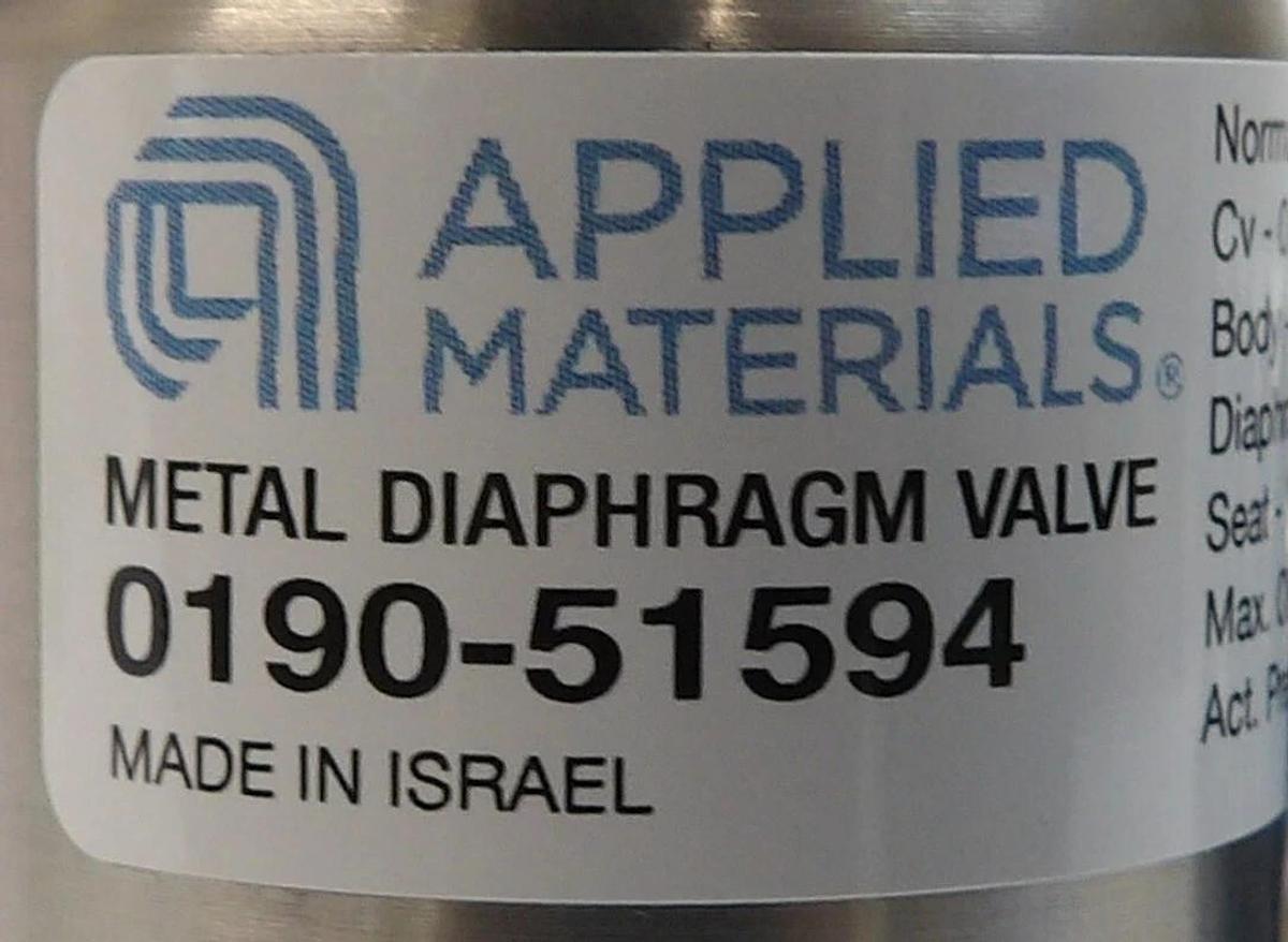 Used AMAT Applied Materials 0190-51594 Diaphragm Valve Reseller Lot of 14 New Spare