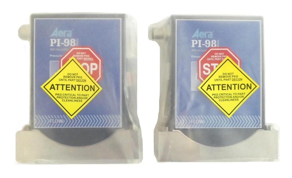 Aera FCPI980CBAXDIDJAA Mass Flow Controller MFC AMAT 0190-34212 Lot of 2 New