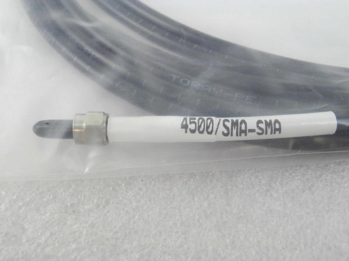 Used AMAT Applied Materials 0150-91746 4500MM/SMA-SMA 455475-07 Cable Lot of 2 New