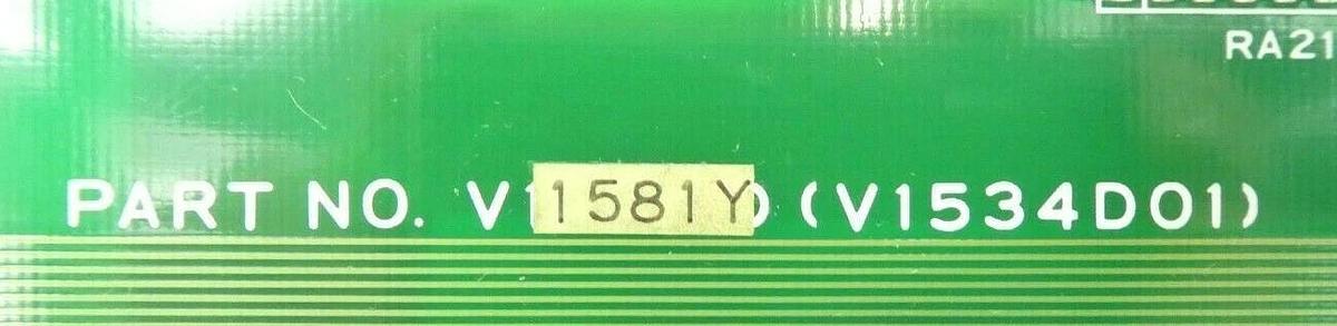 Used Varian Semicoductor VSEA V1581Y (V1534D01) 10 Step Motor Control PCB Working