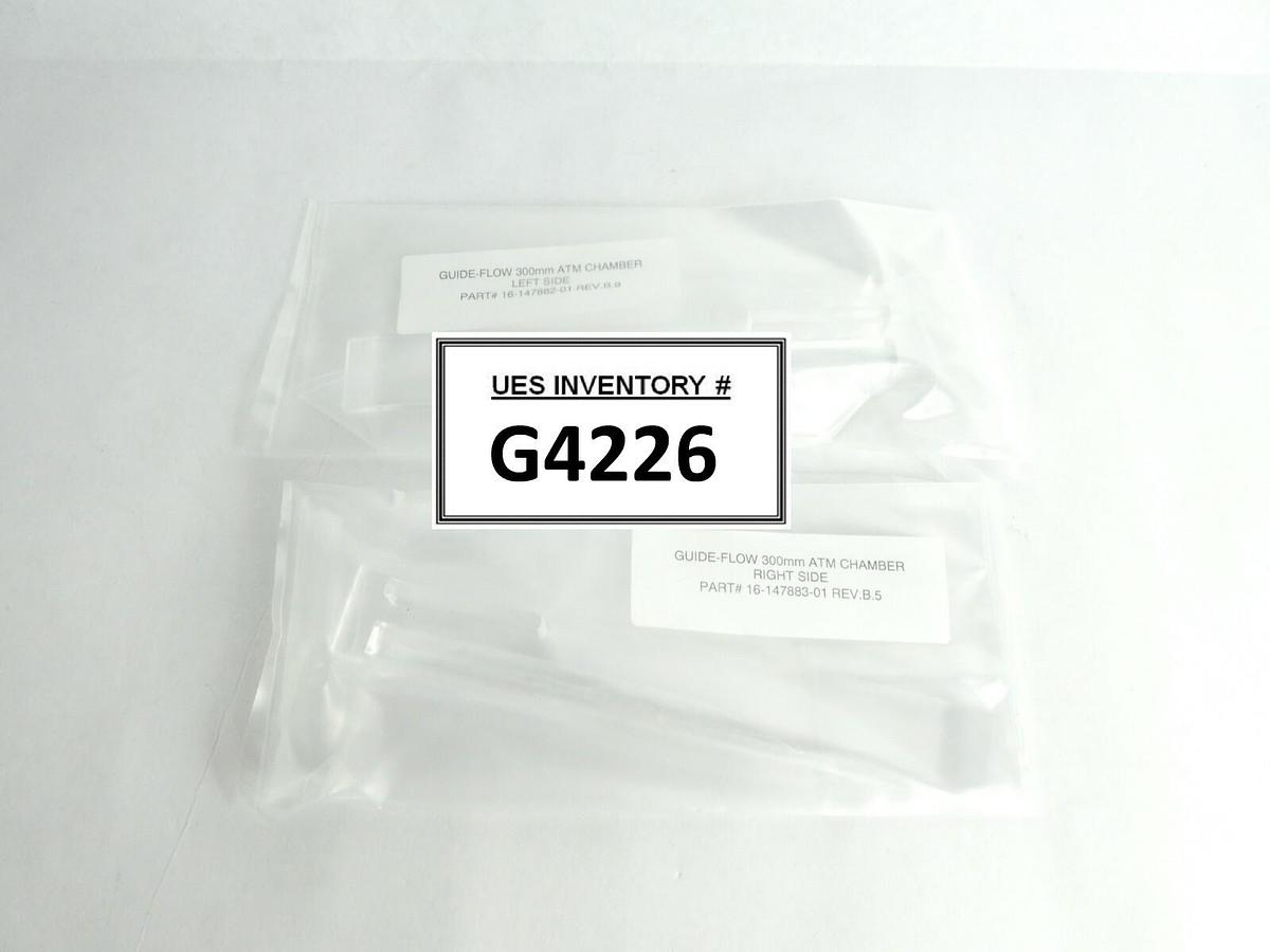ASM ATM Chamber Flow Guide Set 300mm 16-147882-01 16-147883-01 New Surplus