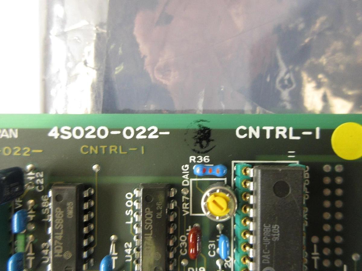 Used Nikon 4S020-022 Processor PCB Card CNTRL-1 NSR System Used Working