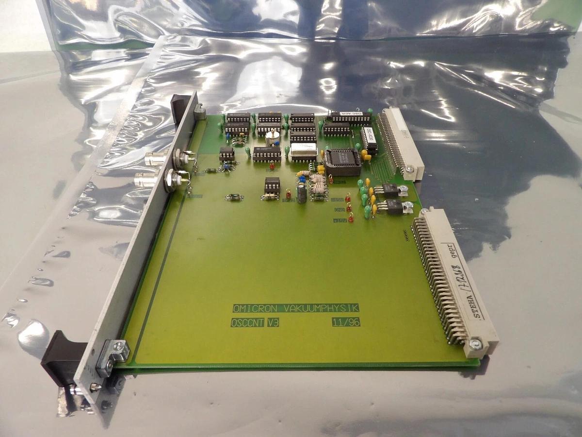 Used Omicron Vakuumphysik Osccnt V3 SPM CU PCB Oscillator Counter Working Spare