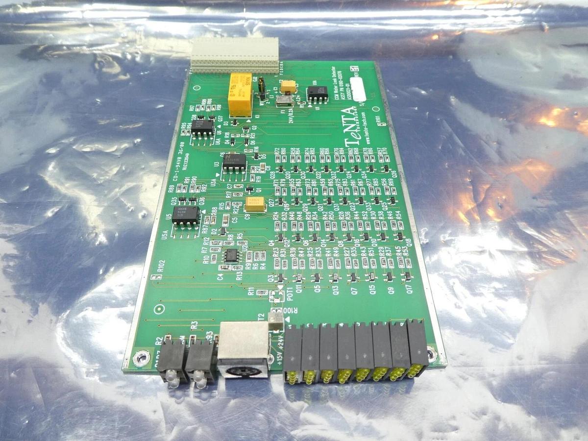 Used TeNTA AS00021-01 CCM Water Leak Detector PCB Card AMAT 0190-02076 No Face Plate