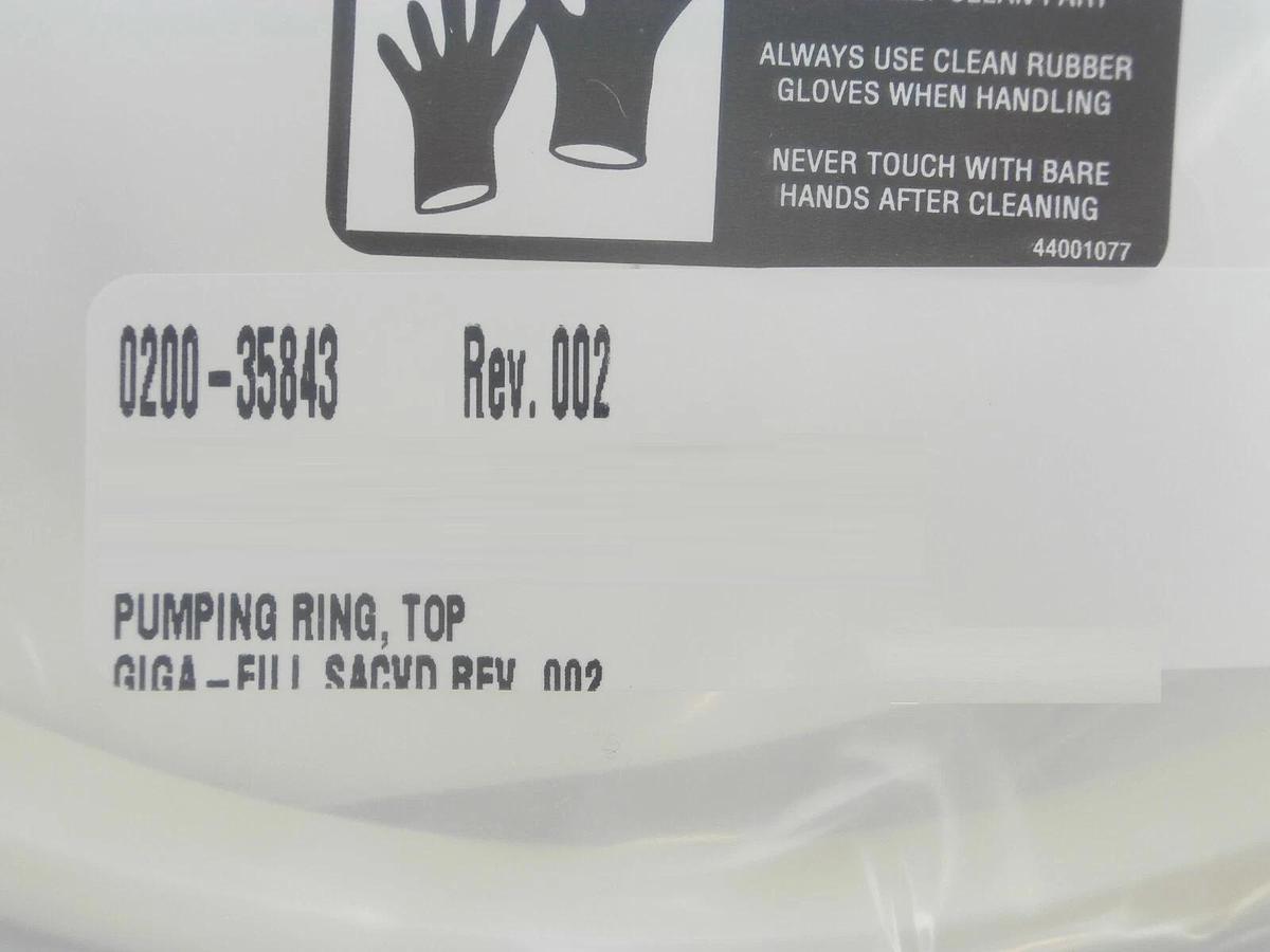 Refurbished AMAT Applied Materials 0200-35843 SAC Ceramic Top Pumping Ring Refurbished