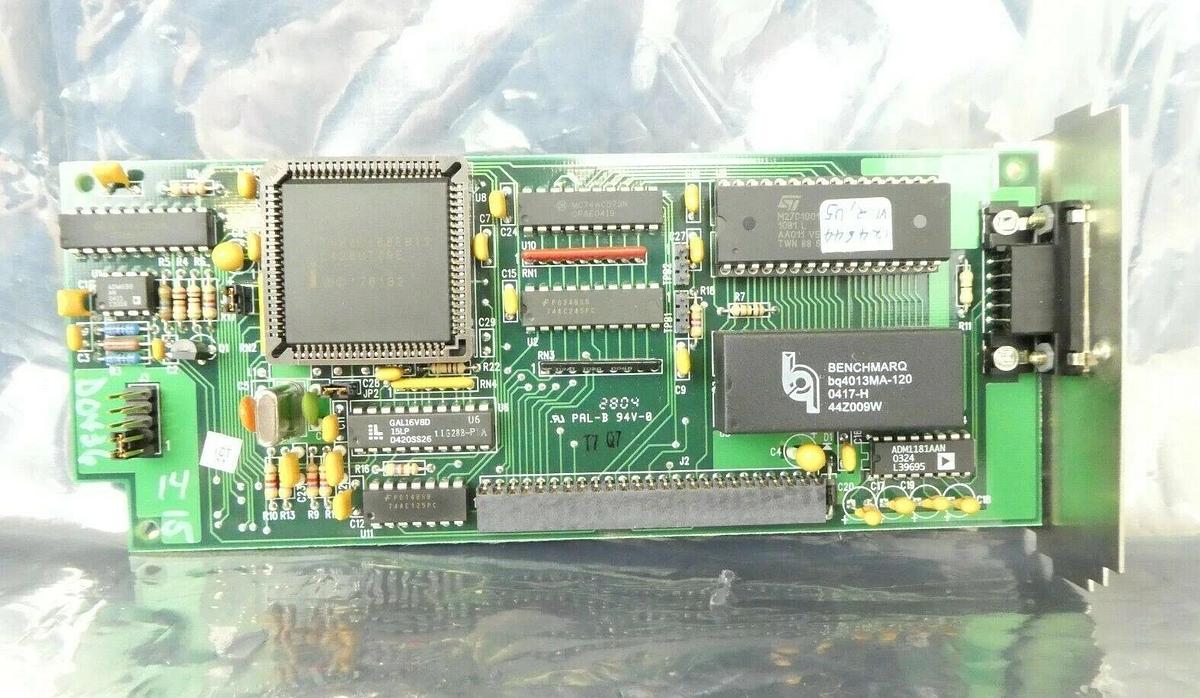 Used MKS Instruments 116128-G2-H Serial Interface PCB Card 116127-C AMAT Working