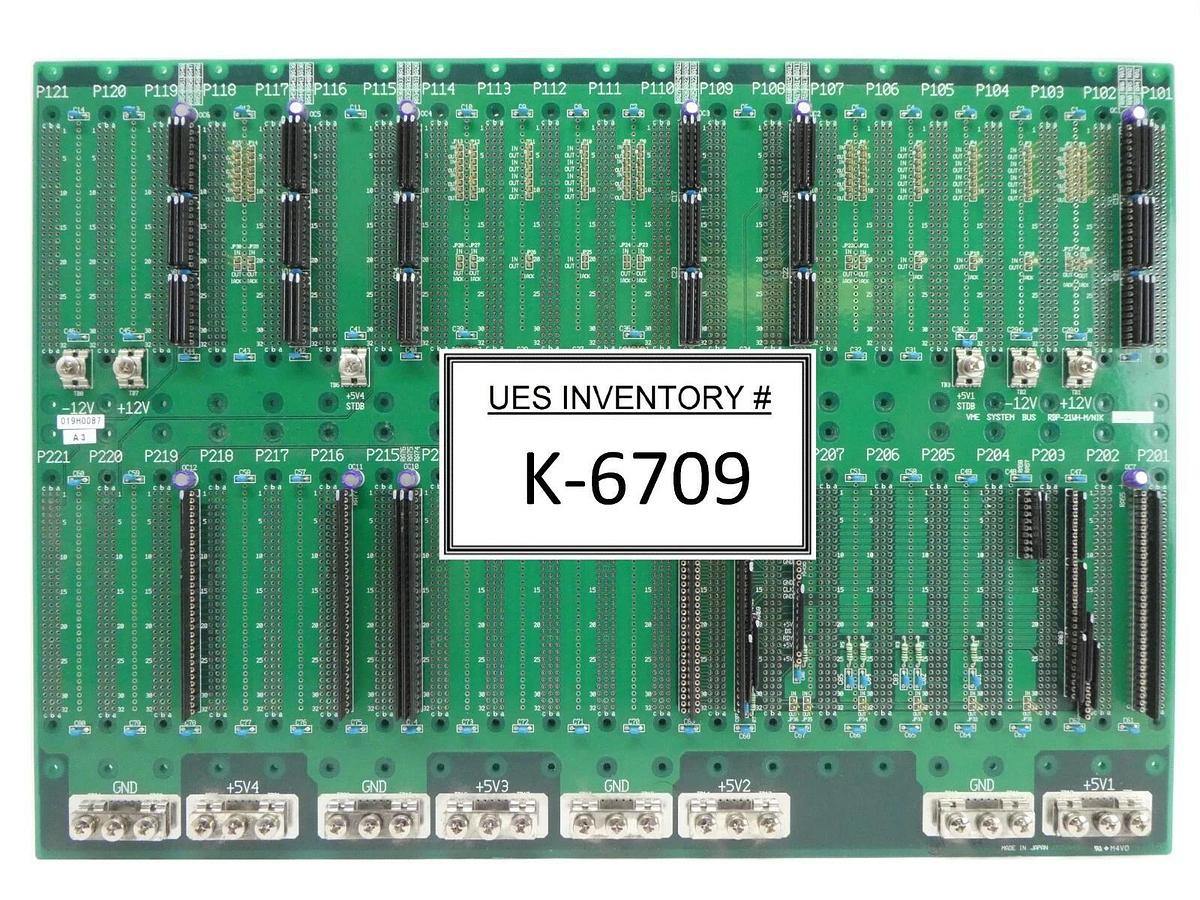Used Nikon RBP-21WH-M/NIK VME System Bus Backplane Board PCB NSR-S205C Working Spare