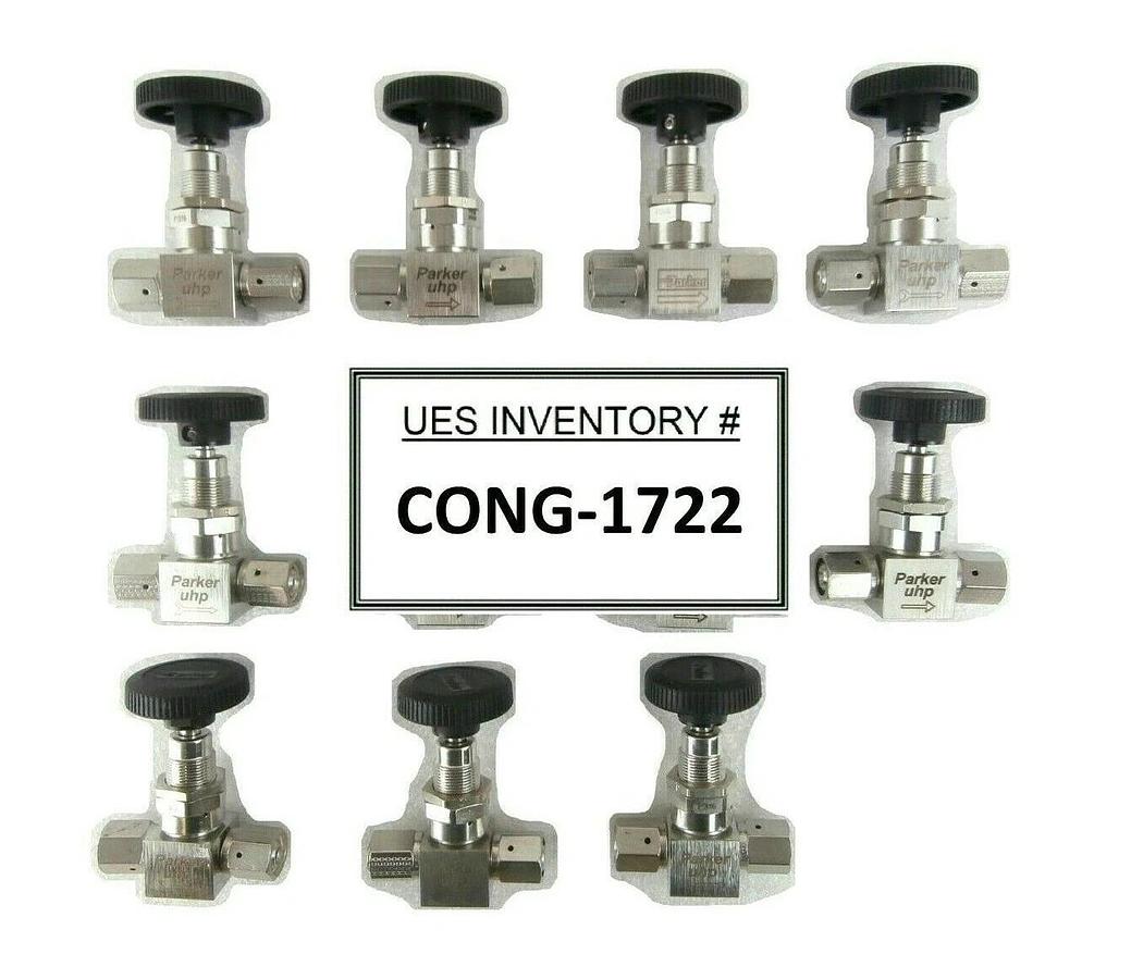 Used Parker 4V1-P4K-SSV-PP Manual Valve Reseller Lot of 11 Working Surplus