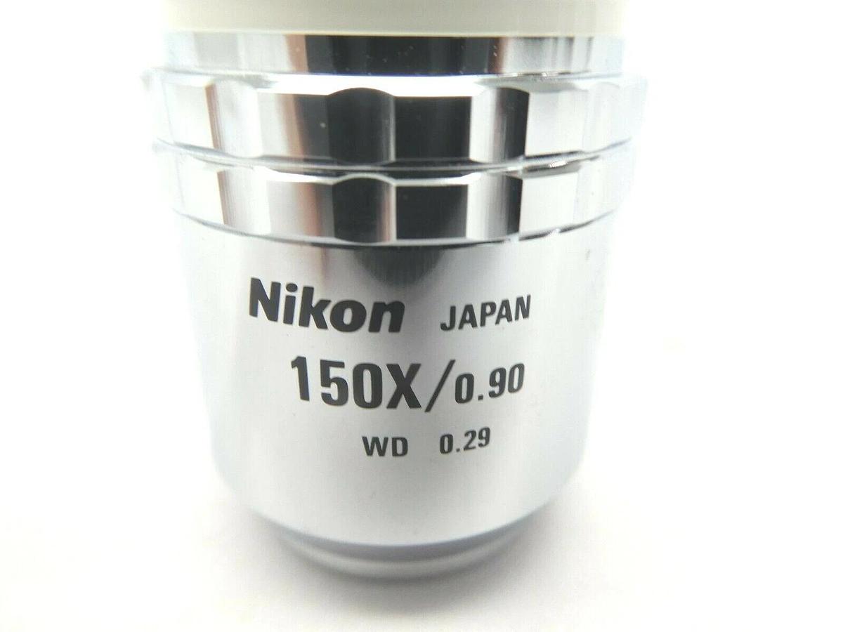 Used Nikon Precision CF Plan Apo 150x/0.90 Microscope Objective ∞/0 Working Surplus