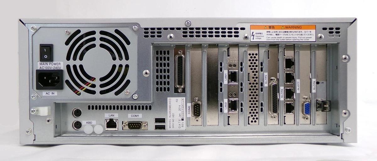 Used Hitachi HF-W6500 Rack Mount Industrial PC 2.13GHz CFW33 CHF87 CWS811 Working