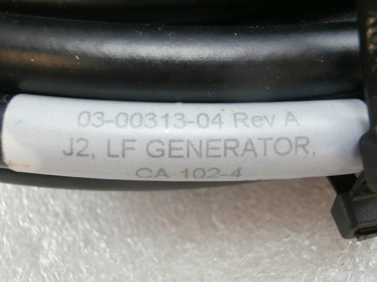 Used Novellus Systems 03-00313-04 LF RF Generator Cable CA 102-4 Working Surplus