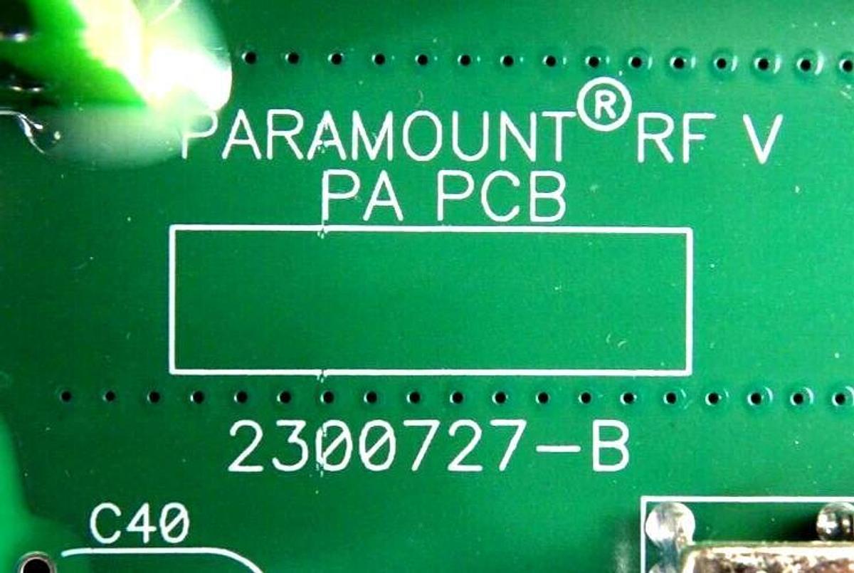 Used AE Advanced Energy 2300727-B Paramount RF V PA PCB RF Generator 1301206 Working