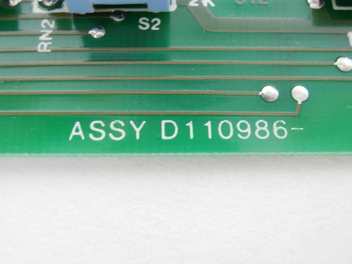 Used MKS Instruments D110986 Processor Board PCB 152H-P0 Type 152 Working Spare