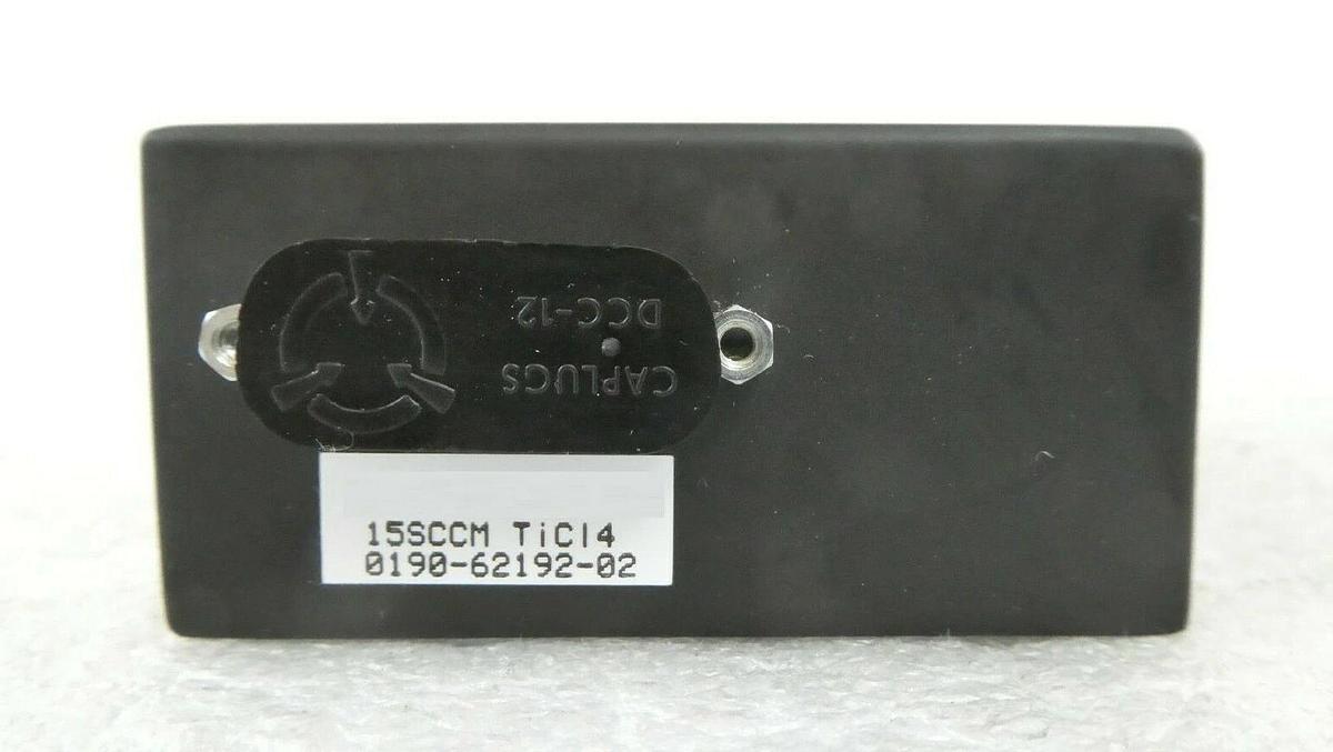 Used AMAT Applied Materials 0190-62192 Mass Flow Controller 15 SCCM TiCl4 Working