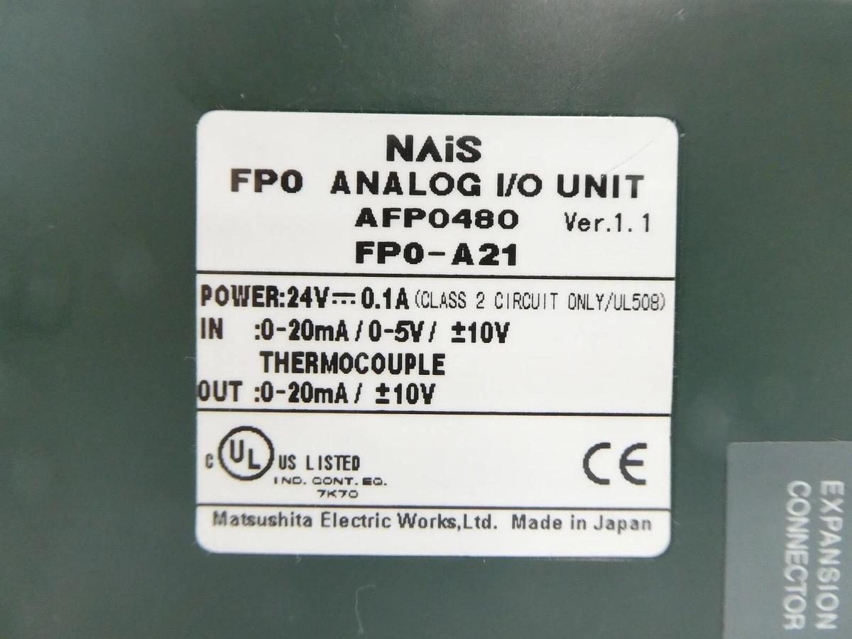 Used Matsushita LM10 Dual Laser Measurement NAiS System with Display FPO-A21 Working