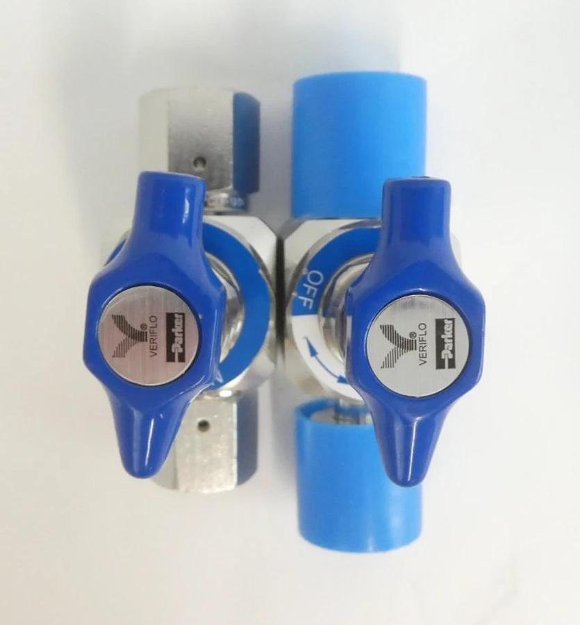Used Parker Veriflo 930MSFSFF Diaphragm Valve Lot of 5 Working