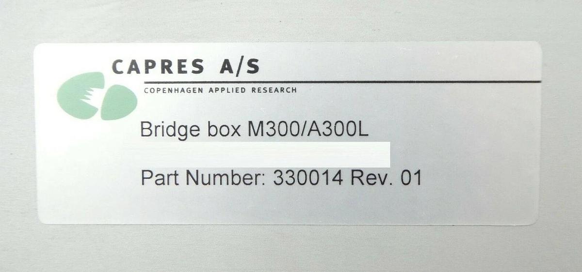 Used CAPRES A/S Copenhagen Applied Research 330014 Bridge Box M300/A300L Working