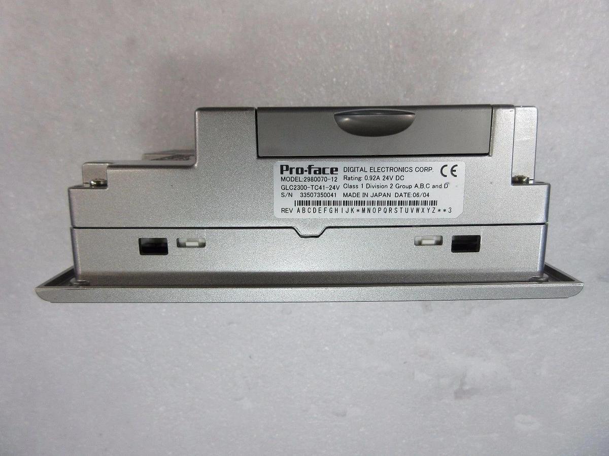 Used Digital Electronics GLC2300-TC41-24V Pro-Face 6” Touch Panel 2980070-12 Working