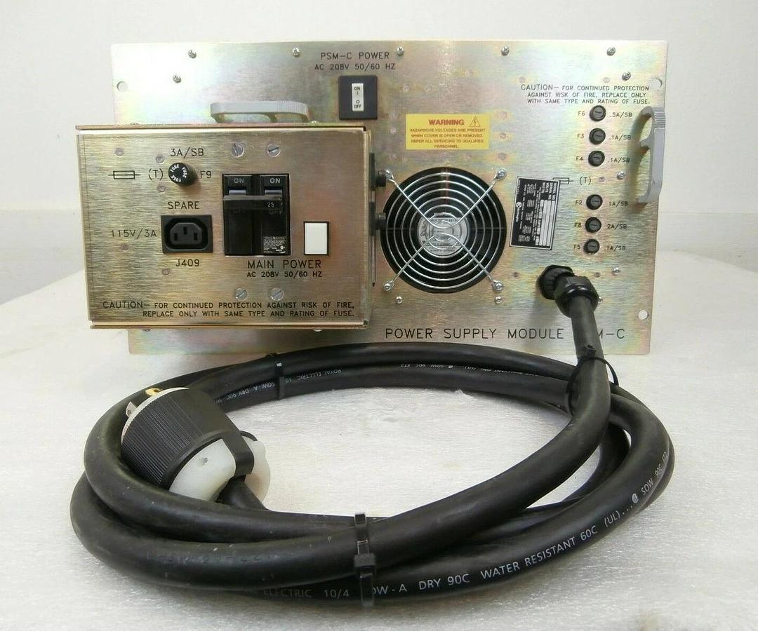 Used Electroglas PSM-C Power Supply Module with PDS 4085x Horizon 200mm Working Spare