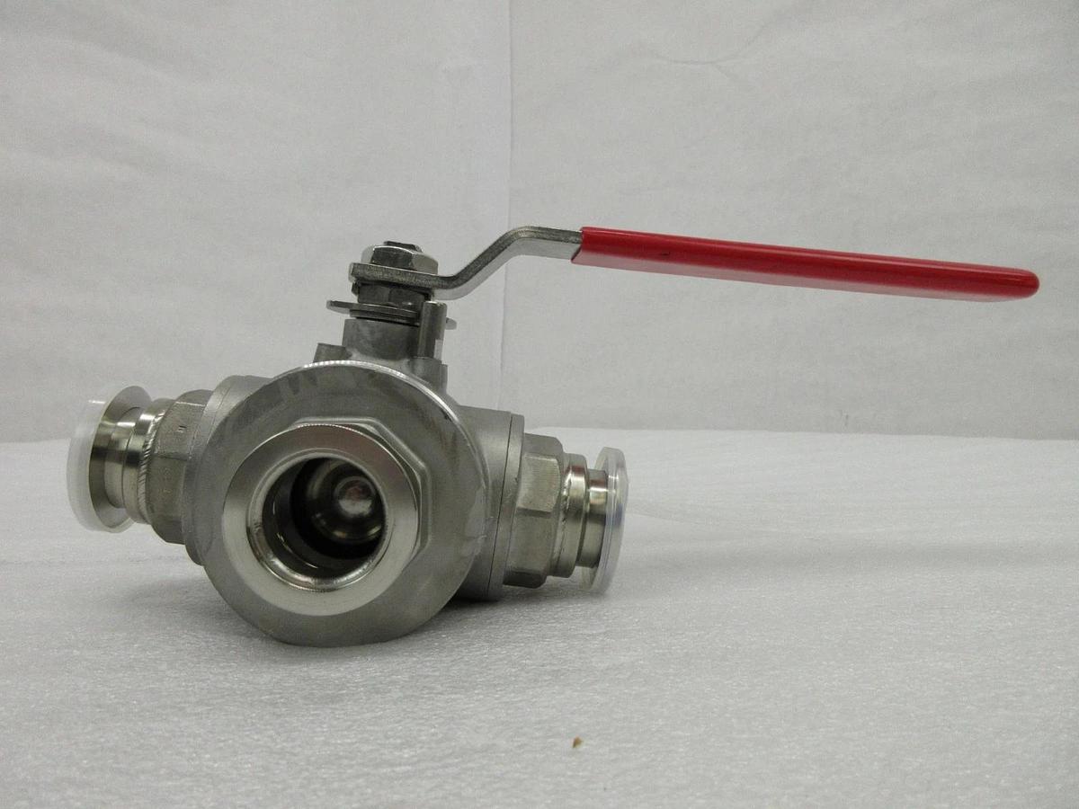 Used HIS Hoffman Instrumentation PN50 Manual Valve DIN 1.4408 800 CF8M Lot of 3