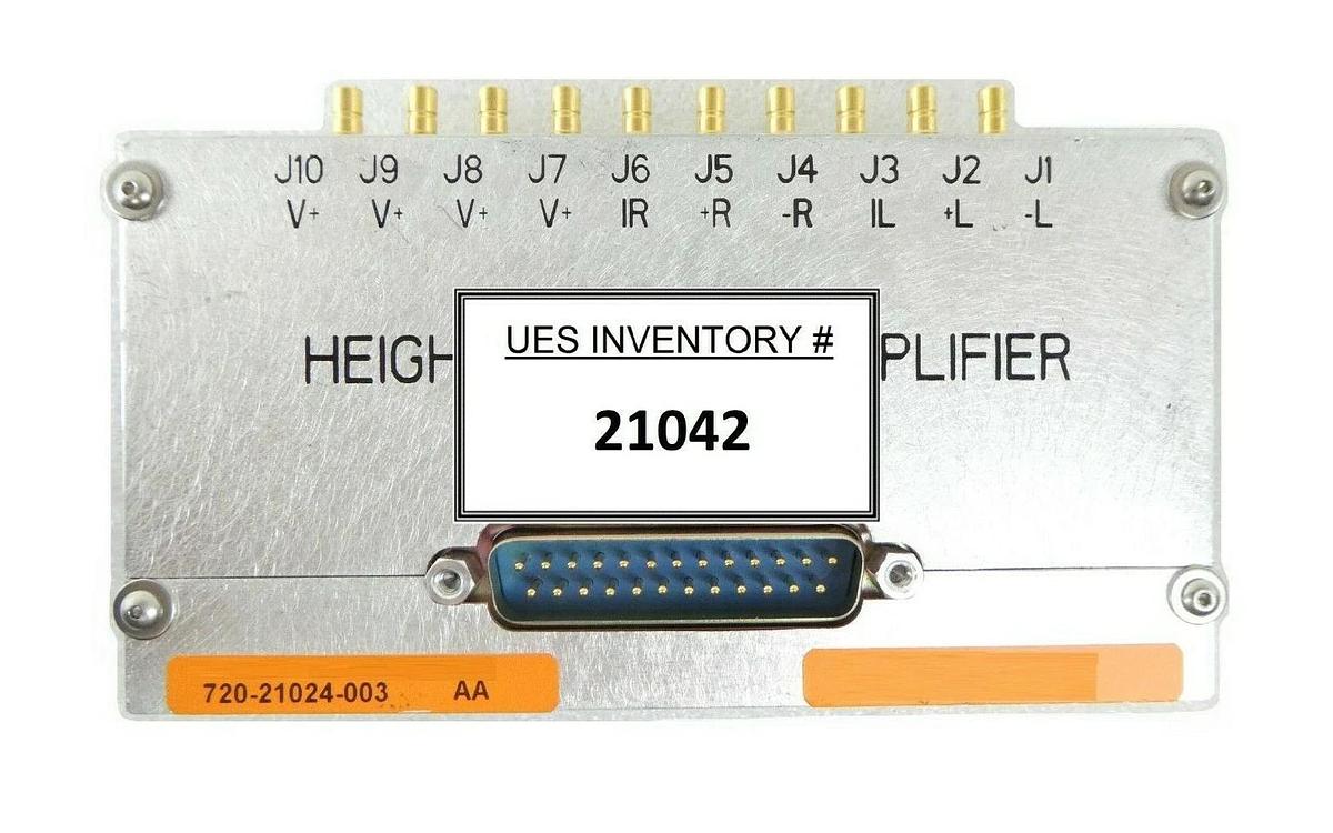 Used KLA-Tencor 720-21024-003 Height Sensor Amplifier eS31 E-Beam Working Surplus
