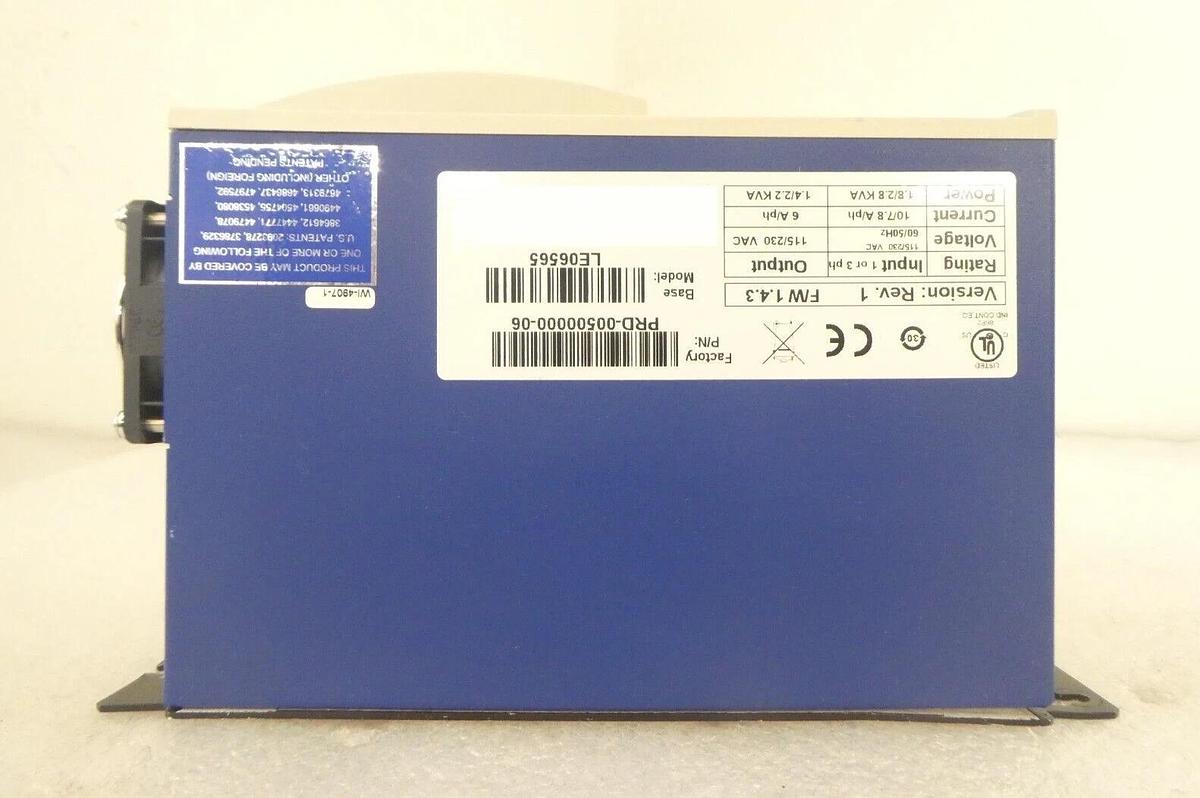 Used Kollmorgen PRD-00500000-06 Servo Drive LE06565 SERVOSTAR CD SynqNet Working