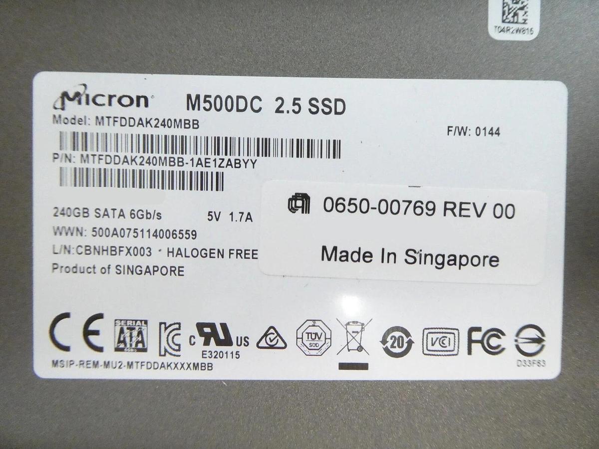 Used SuperMicro CSE-111 Real Time Server CGA SuperServer Xeon CPU 2.33GHz 480 SSD New