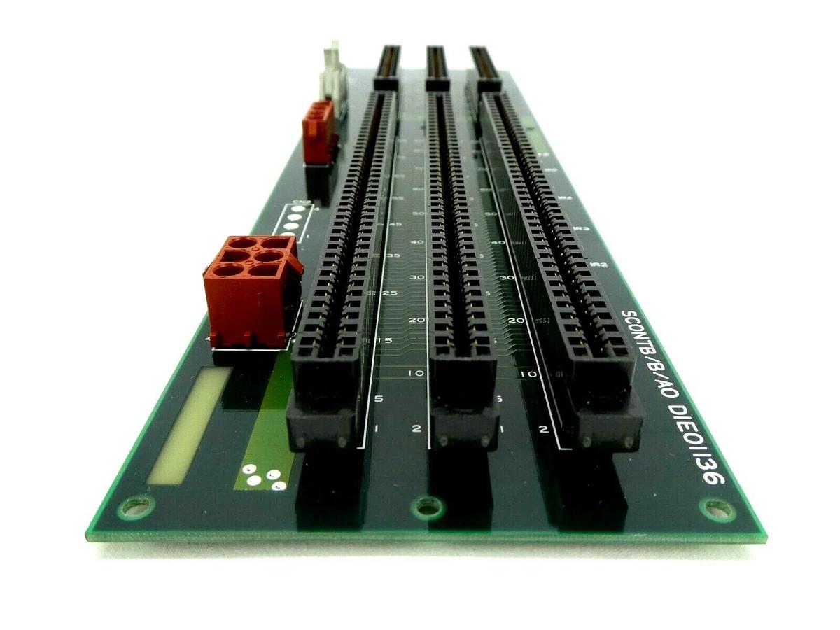 Used Kokusai Electric D1E01136 Backplane Board PCB SCONTB/B/AO Working Surplus