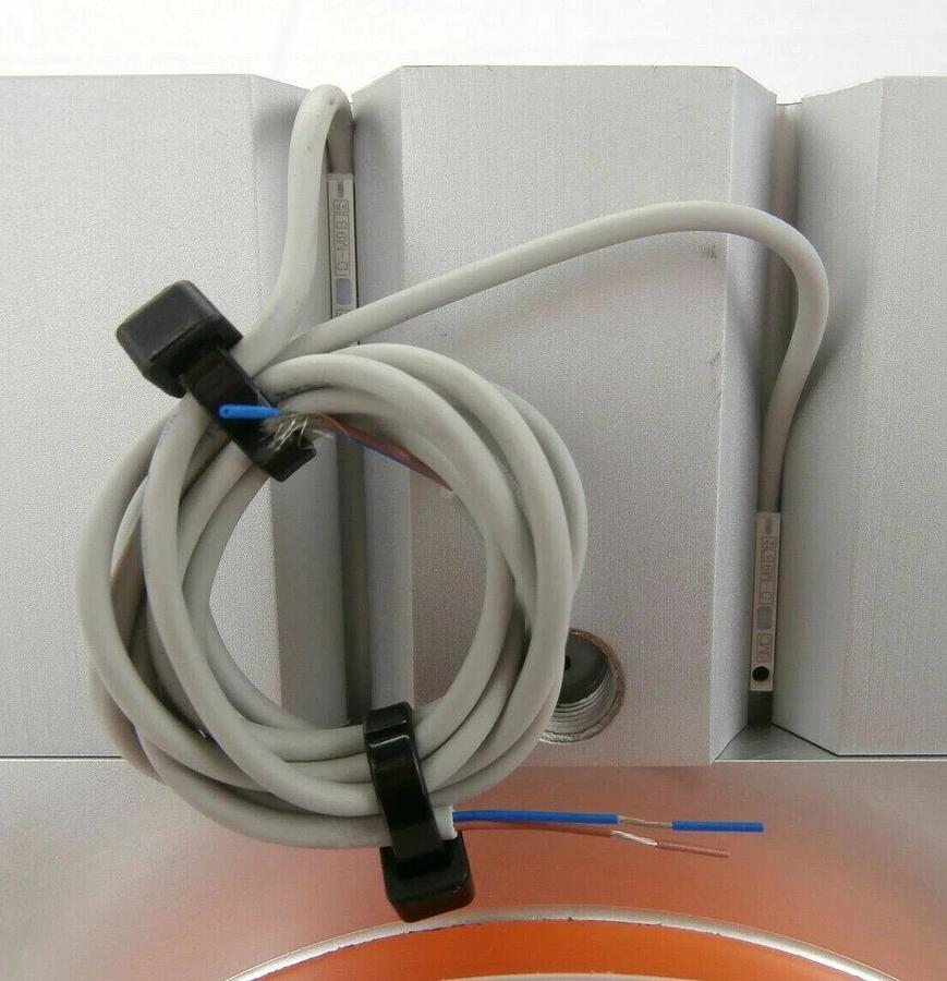 Used SMC XLA160-30-1-M9BA Pneumatic High Vacuum Angle Valve ISO160 Copper Cu Exposed