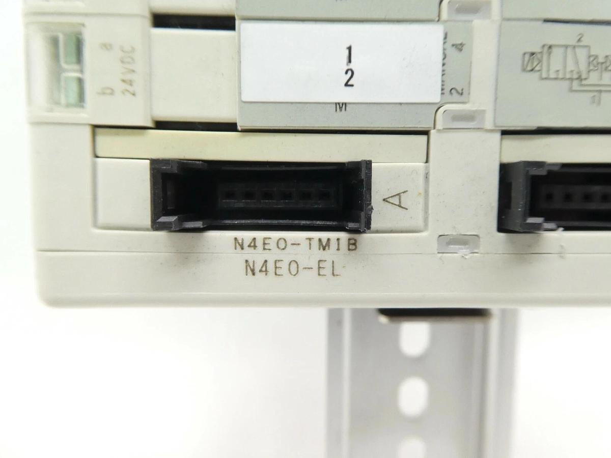 Used CKD N4E0 Series 10-Port Pneumatic Manifold N4E0-ER N4E0-EL TEL Lithius Working