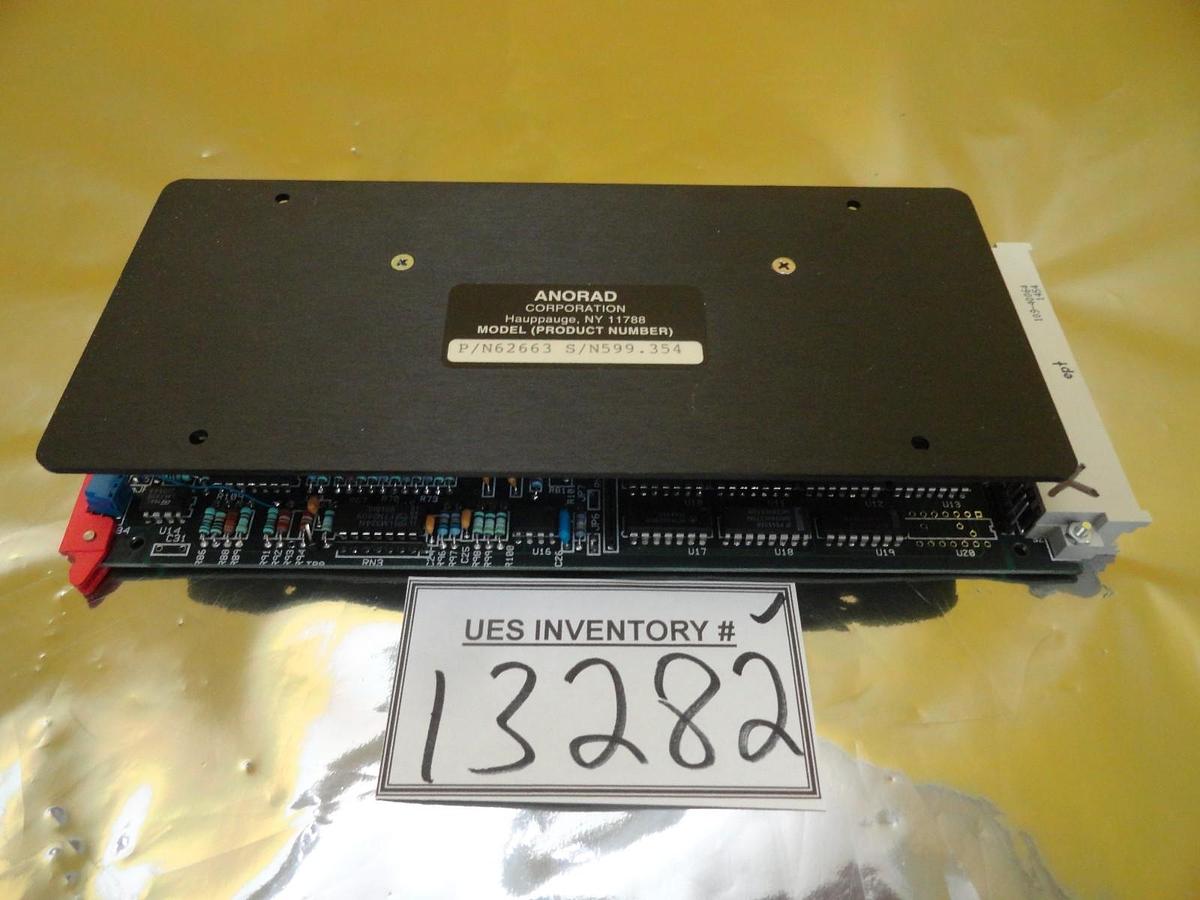 Used Anorad 62663 Servo Amplifier X-Axis PCB Card AMAT Orbot WF 720 Used Working