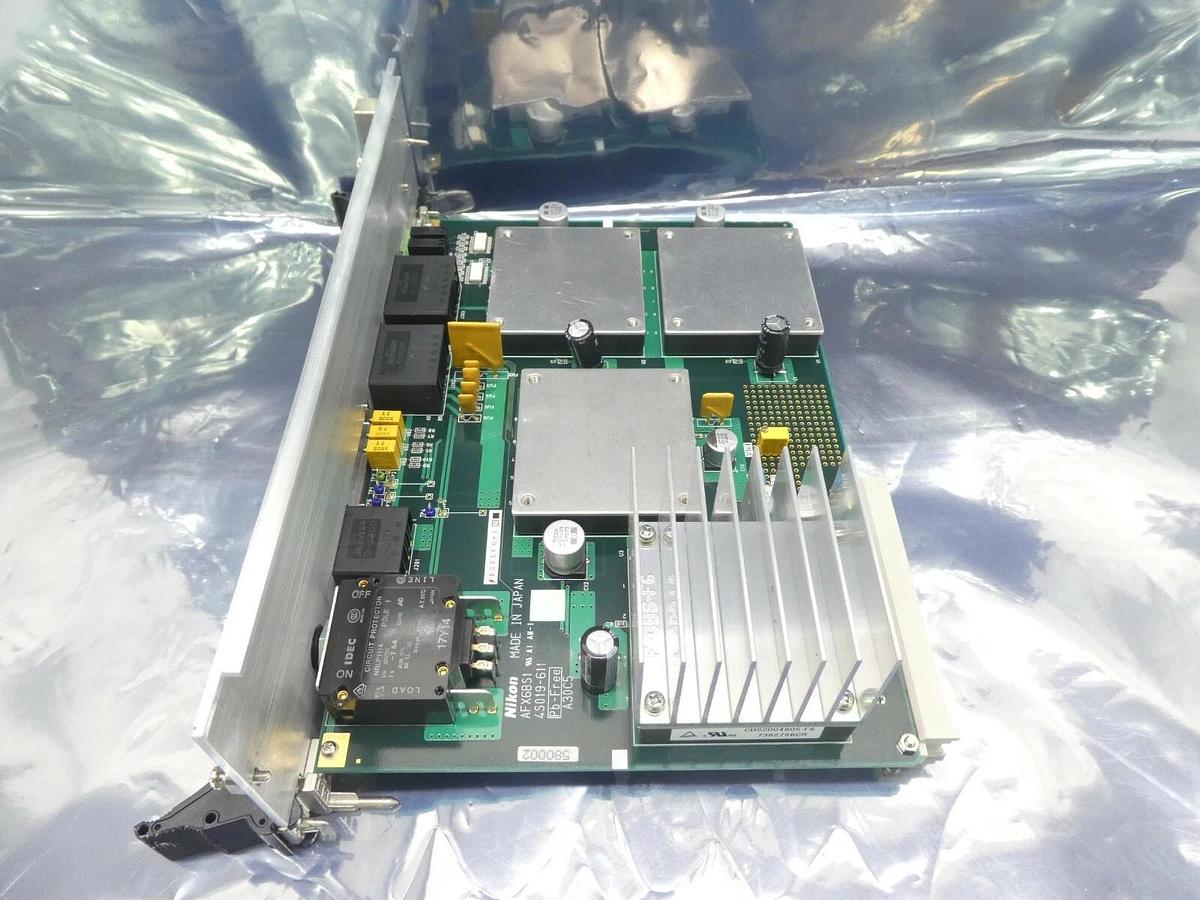 Used Nikon 4S019-611 PCB Card AFX6BS1 NSR FX-601F Lithography System Working Surplus