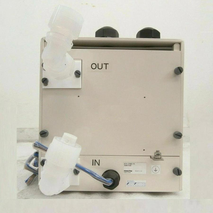 Used Komatsu 20007030 Temperature Controller AIH-124QS-T5 Heat Exchanger Working
