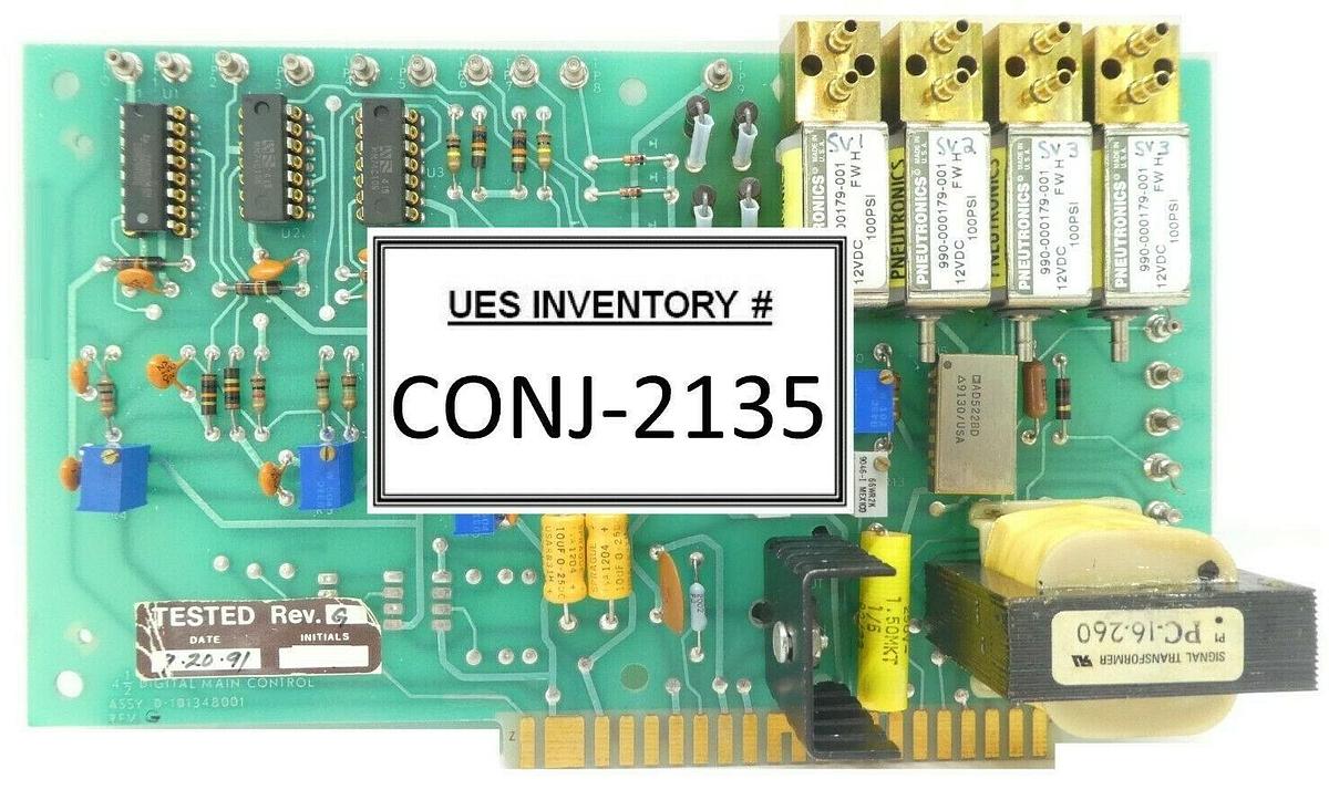 Refurbished Varian Semiconductor VSEA D-101348001 Digital Control PCB Rev. G OEM Refurbished