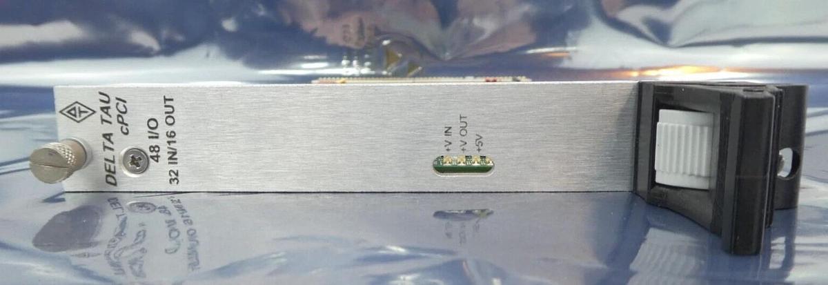 Used Delta Tau Data Systems 603603-103 cPCI 48 I/O PCB Card AMAT 0190-15384 Working