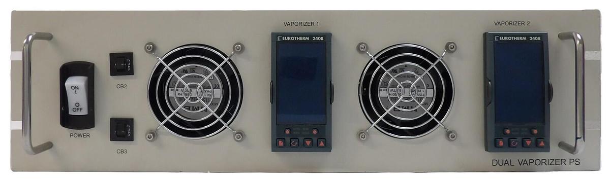 Used Varian E11095470 Eurotherm Dual Vaporizer Power Supply Assembly Working Surplus