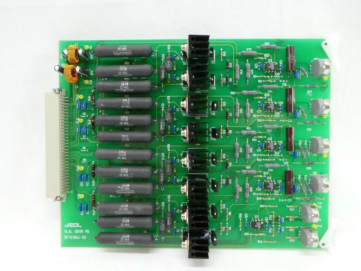 Used JEOL BP101864-00 Driver PCB Card OLAL DRVR PB JWS-2000 SEM Working Spare