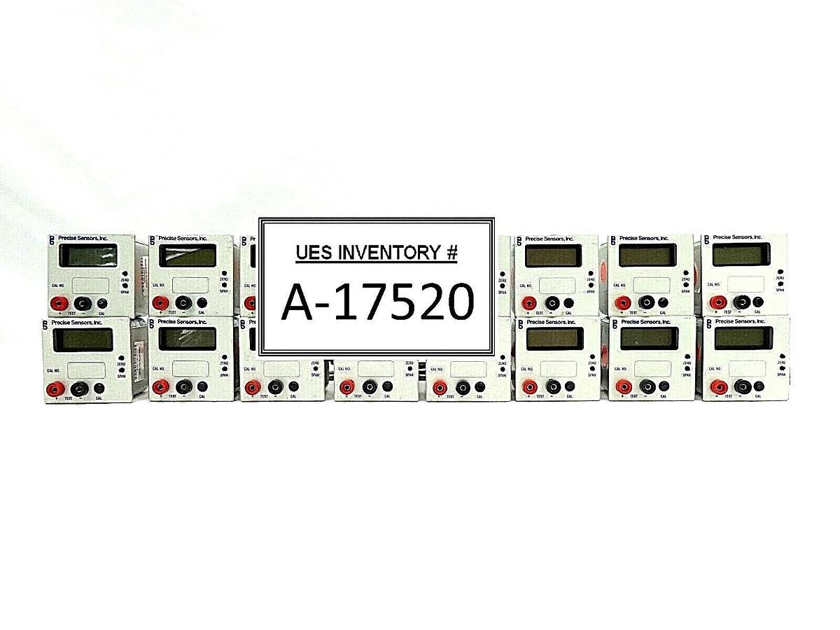 Used Precise Sensors 4863-100-RM-03 Vacuum Digital Display Reseller Lot of 16 Working
