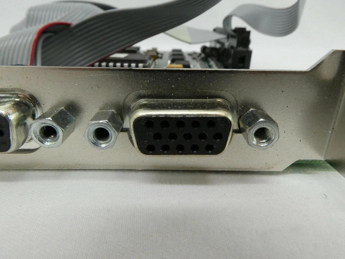 Used Dolch Computer Systems 21-0E01-0030 ISA Video PCB Card Rev. C SVG 90S Working
